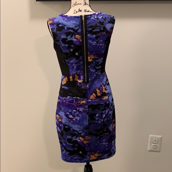 Cynthia Rowley Abstract Print Scuba Dress - Picture 2 of 3
